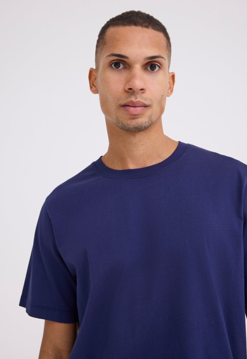 Jac + Jack Mills Cotton Tee - Paton Blue